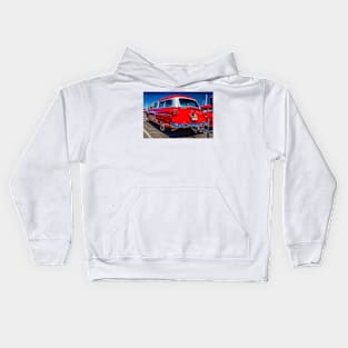 1954 Ford Customline Ranch Wagon Kids Hoodie